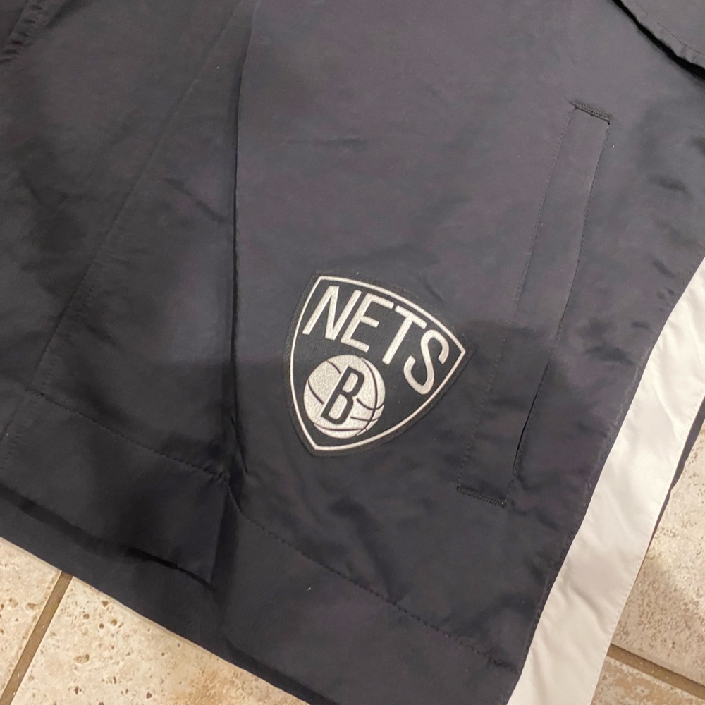 Nike Ambush NBA Collection Brooklyn Nets Logo Black Jacket Size XS $350, NWOT - Picture 2 of 14